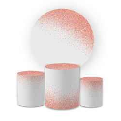 Kit Capa Painel Redondo + Trio Cilindros Decoração... - Loja | Bibi Painéis
