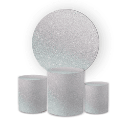 Kit Capa Painel Redondo + Trio Cilindros Decoração... - Loja | Bibi Painéis