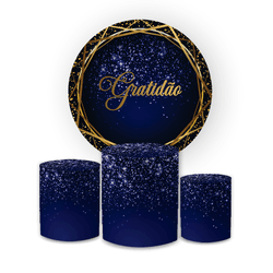 Kit Capa Painel Redondo + Trio Cilindros Decoração... - Loja | Bibi Painéis