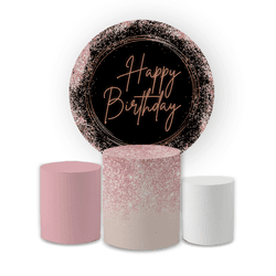 Kit Capa Painel Redondo + Trio Cilindros Decoração... - Loja | Bibi Painéis