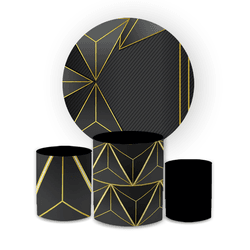 Kit Capa Painel Redondo + Trio Cilindros Decoração... - Loja | Bibi Painéis