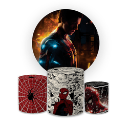 Kit Capa Painel Redondo + Trio Cilindros Decoração... - Loja | Bibi Painéis