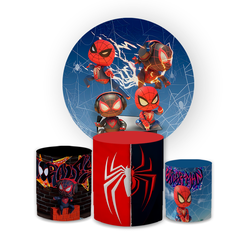Kit Capa Painel Redondo + Trio Cilindros Decoração... - Loja | Bibi Painéis