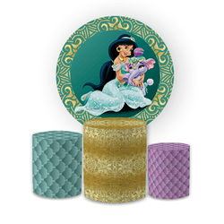 Kit Capa Painel Redondo + Trio Cilindros Decoração... - Loja | Bibi Painéis