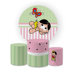 Kit Capa Painel Redondo + Trio Cilindros Decoração... - Loja | Bibi Painéis