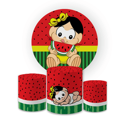 Kit Capa Painel Redondo + Trio Cilindros Decoração... - Loja | Bibi Painéis
