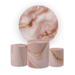 Kit Capa Painel Redondo + Trio Cilindros Decoração... - Loja | Bibi Painéis
