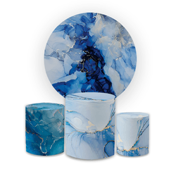 Kit Capa Painel Redondo + Trio Cilindros Decoração... - Loja | Bibi Painéis