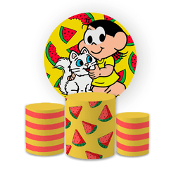 Kit Capa Painel Redondo + Trio Cilindros Decoração... - Loja | Bibi Painéis