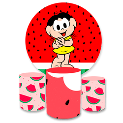 Kit Capa Painel Redondo + Trio Cilindros Decoração... - Loja | Bibi Painéis