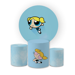Kit Capa Painel Redondo + Trio Cilindros Decoração... - Loja | Bibi Painéis