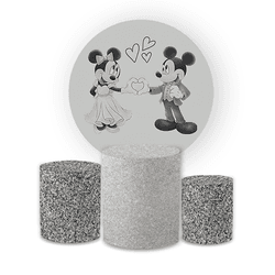 Kit Capa Painel Redondo + Trio Cilindros Decoração... - Loja | Bibi Painéis