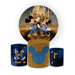 Kit Capa Painel Redondo + Trio Cilindros Decoração... - Loja | Bibi Painéis
