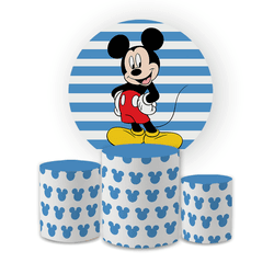 Kit Capa Painel Redondo + Trio Cilindros Decoração... - Loja | Bibi Painéis