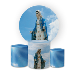 Kit Capa Painel Redondo + Trio Cilindros Decoração... - Loja | Bibi Painéis