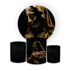 Kit Capa Painel Redondo + Trio Cilindros Decoração... - Loja | Bibi Painéis
