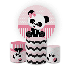 Kit Capa Painel Redondo + Trio Cilindros Decoração... - Loja | Bibi Painéis