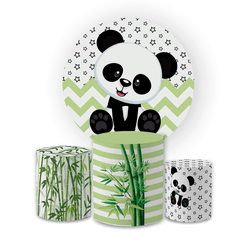 Kit Capa Painel Redondo + Trio Cilindros Decoração... - Loja | Bibi Painéis