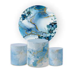 Kit Capa Painel Redondo + Trio Cilindros Decoração... - Loja | Bibi Painéis