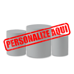 Capas Trio Cilindros Personalizado - Loja | Bibi Painéis
