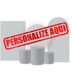 Kit Completo + Trio Cilindro + Painel Redondo + Pa... - Loja | Bibi Painéis