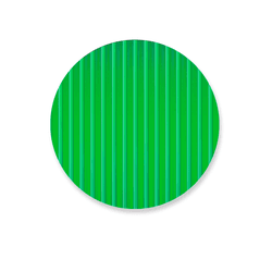 Capa Painel Redondo Ripado Verde - Loja | Bibi Painéis