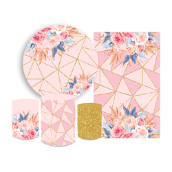 Kit Casadinho Glitter Flores - Loja | Bibi Painéis
