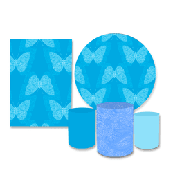 Kit Casadinho Borboleta Azul 05 - Loja | Bibi Painéis