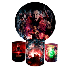 Kit Capa Painel + Trio Cilindros Doutor Estranho - Loja | Bibi Painéis