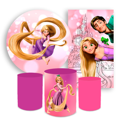 Kit Casadinho Enrolados Rapunzel - Loja | Bibi Painéis