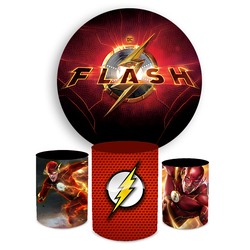 Kit Capa Painel + Trio Cilindros The Flash - Loja | Bibi Painéis