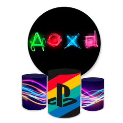 Kit Capa Painel + Trio Cilindros Playstation - Loja | Bibi Painéis