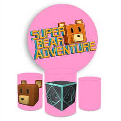 Kit Capa Painel + Trio Cilindros Super Bear 02 Ros - Loja | Bibi Painéis