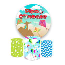 Kit Capa Painel + Trio Cilindros Pipa - Loja | Bibi Painéis