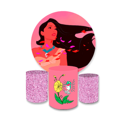 Kit Capa Painel + Trio Cilindros Pocahontas - Loja | Bibi Painéis