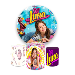 Kit Capa Painel + Trio Cilindros Sou Luna - Loja | Bibi Painéis