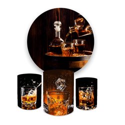 Kit Capa Painel + Trio Cilindros Whisky - Loja | Bibi Painéis