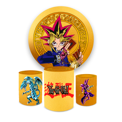 Kit Capa Painel + Trio Cilindros Yugi Oh - Loja | Bibi Painéis