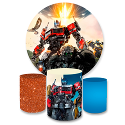 Kit Capa Painel + Trio Cilindros Transformers - Loja | Bibi Painéis