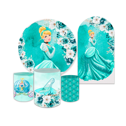 Kit Casadinho Romano + Trio Capa Cilindro Cinderel - Loja | Bibi Painéis