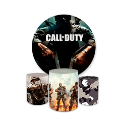 Kit Capa Painel + Trio Cilindros Call Of Duty - Loja | Bibi Painéis