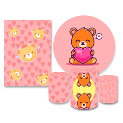 Kit Casadinho Capa Painel + Trio Capa Cilindro Urs... - Loja | Bibi Painéis
