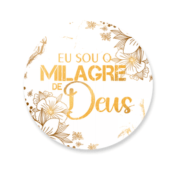 Capa Painel Redondo Milagres De Deus - Loja | Bibi Painéis