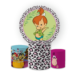 Kit Capa Painel Redondo + Trio Cilindros Decoração... - Loja | Bibi Painéis