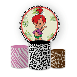 Kit Capa Painel Redondo + Trio Cilindros Decoração... - Loja | Bibi Painéis