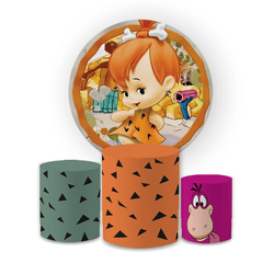 Kit Capa Painel Redondo + Trio Cilindros Decoração... - Loja | Bibi Painéis