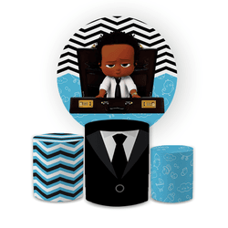 Kit Capa Painel Redondo + Trio Cilindros Decoração... - Loja | Bibi Painéis