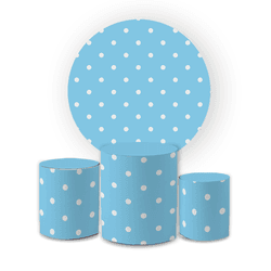 Kit Capa Painel Redondo + Trio Cilindros Decoração... - Loja | Bibi Painéis