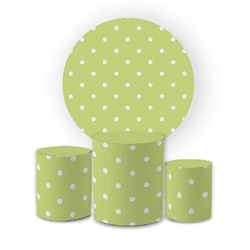 Kit Capa Painel Redondo + Trio Cilindros Decoração... - Loja | Bibi Painéis