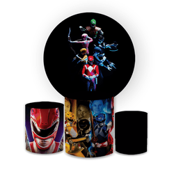 Kit Capa Painel Redondo + Trio Cilindros Decoração... - Loja | Bibi Painéis